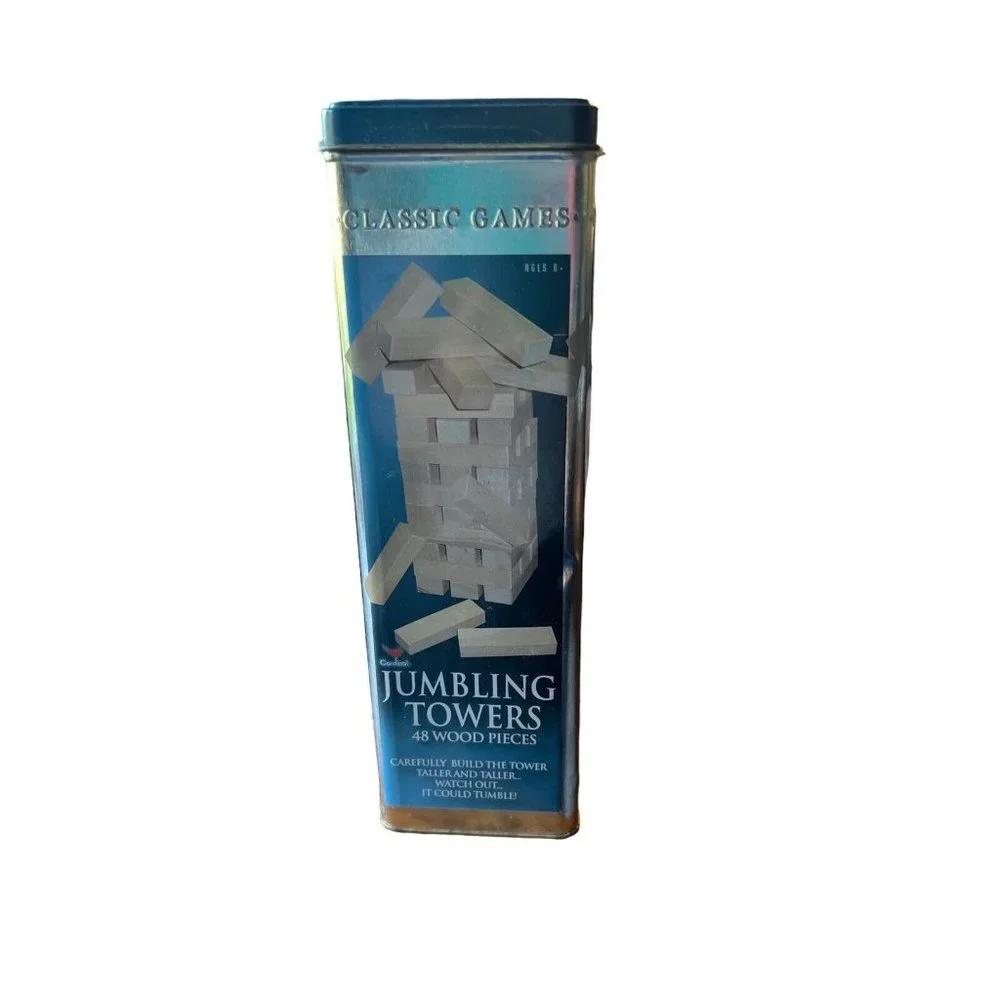 48 Pieces Classic Wooden‎ Puzzle Game High Quality Jumbling Tower